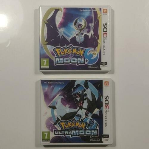 Pokémon MOON + ULTRA MOON (3DS spellen)