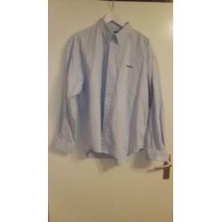 Polo Land Button-Down Roze Blauw blouse XL ZGAN Een roze bl