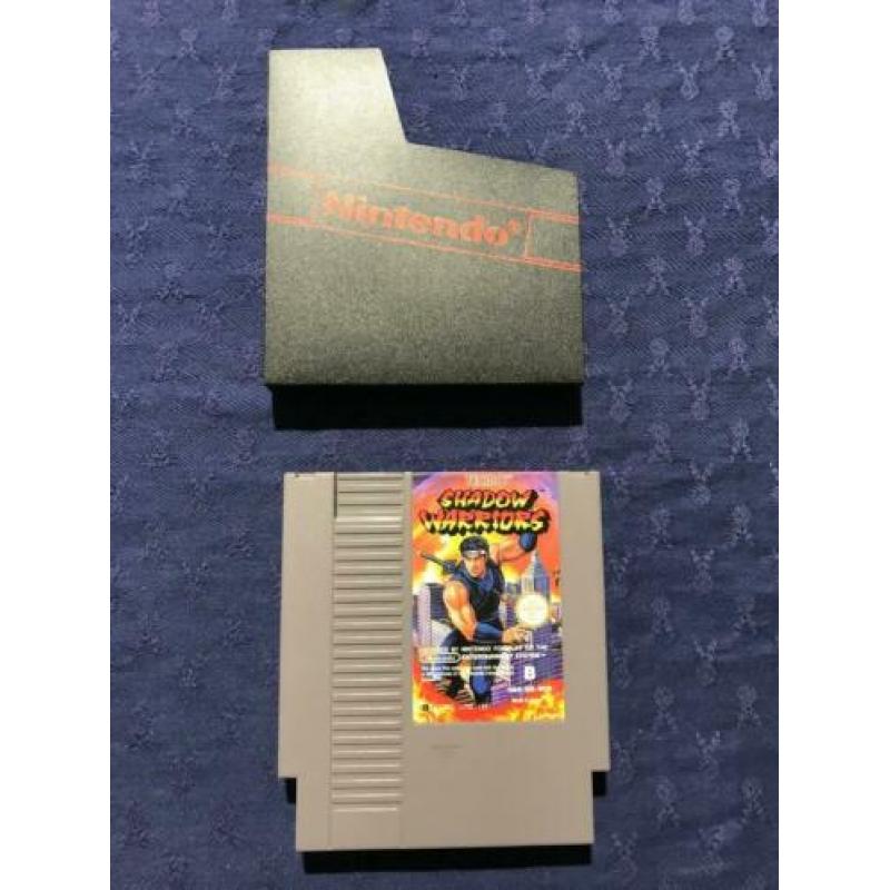 Nintendo Nes spel. Shadow Wariors + sleeve.