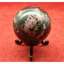 Gave RHODONIET Bol van 5,4 cm, incl standaard