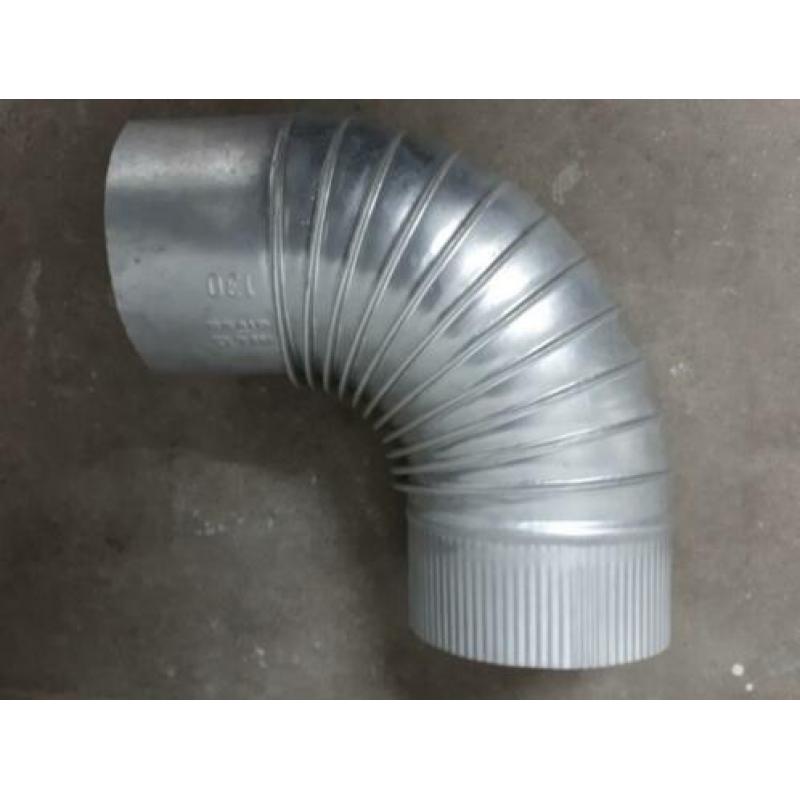 Te koop dunwandige plooibocht 130 spie/mof 90 graden