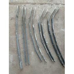 Set van 2 stuks RVS Wantputtings of Chainplates,