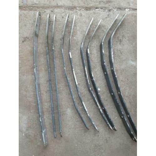 Set van 2 stuks RVS Wantputtings of Chainplates,