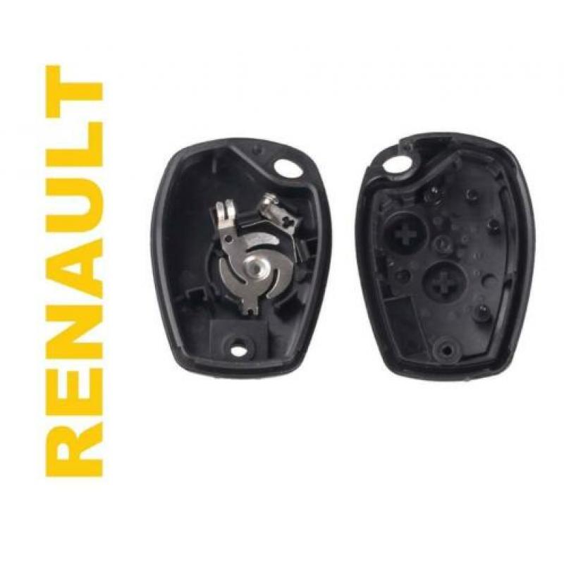 Renault 2 knoppen sleutel Twingo Clio Kangoo Master Traffic