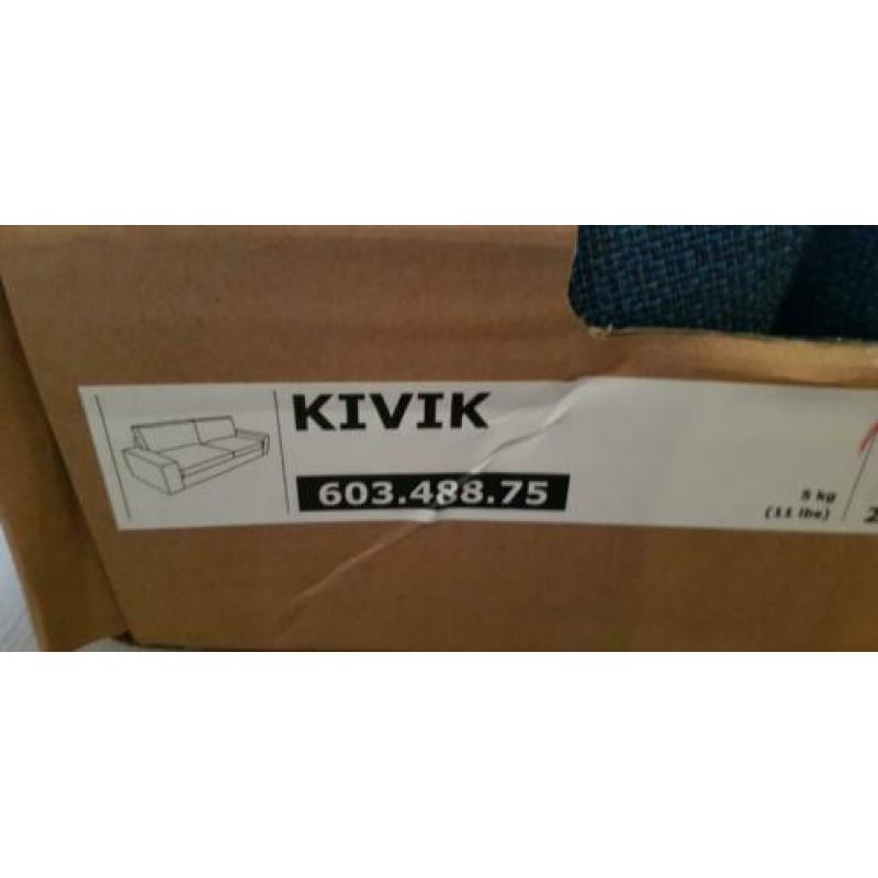 Ikea Kivik 5-zits Hoekbank Hoes Hillared Donkerblauw