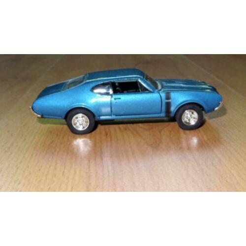 Oldsmobile 442 Welly 1968, blauw.