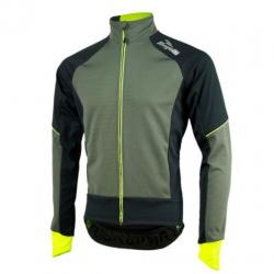 Fietsjack Rogelli Trani 4.0 zwart/fluor race pasvorm