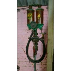 satam BP benzinepomp antiek BP uniek
