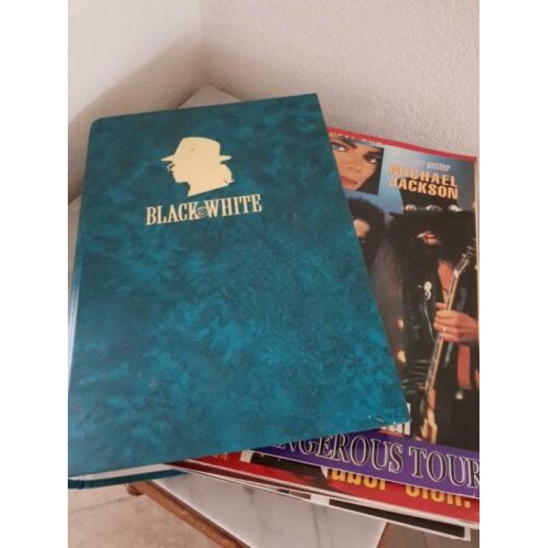Michael Jackson Black & White boeken complete verzameling