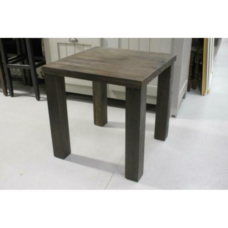 Nieuwe massief houten salontafel + bijzettafel acaciahout
