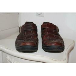 timberlands leren heren schoenen mt. 43