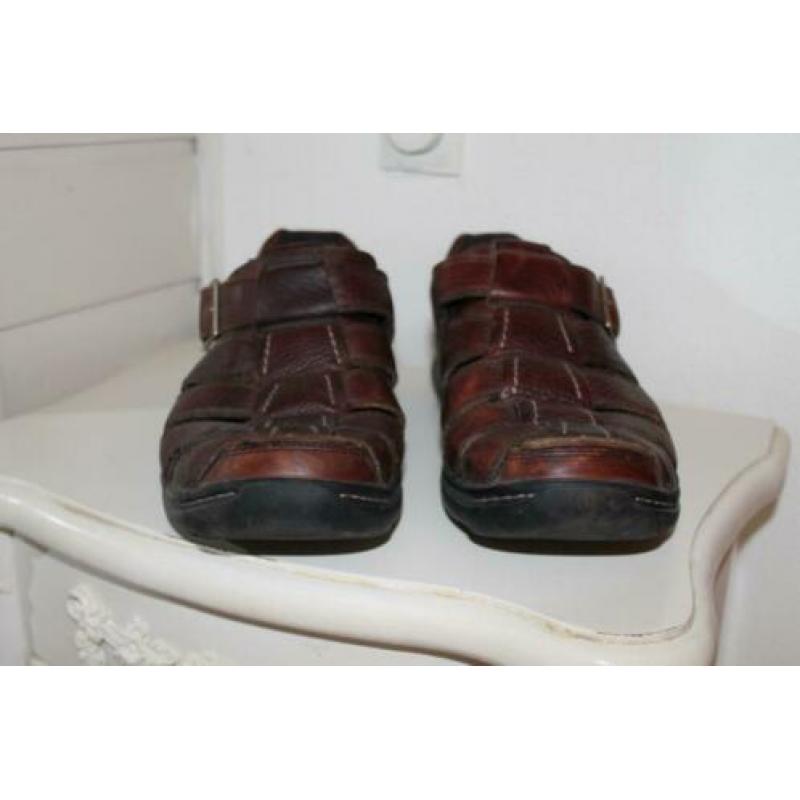 timberlands leren heren schoenen mt. 43