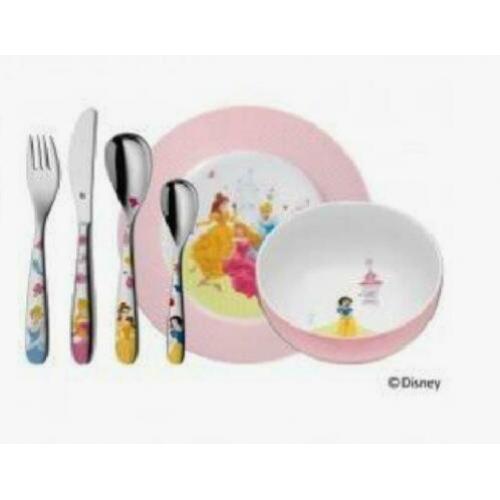 WMF kinderservies FROZEN, CARS, PRINCESS, SAFARI, DIEREN,