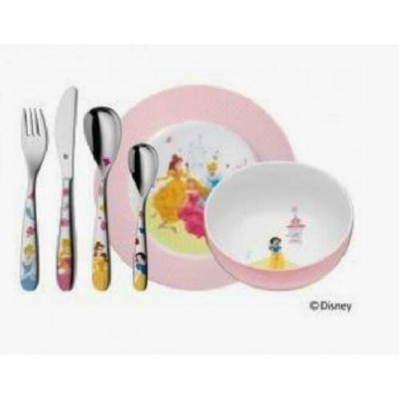 WMF kinderservies FROZEN, CARS, PRINCESS, SAFARI, DIEREN,