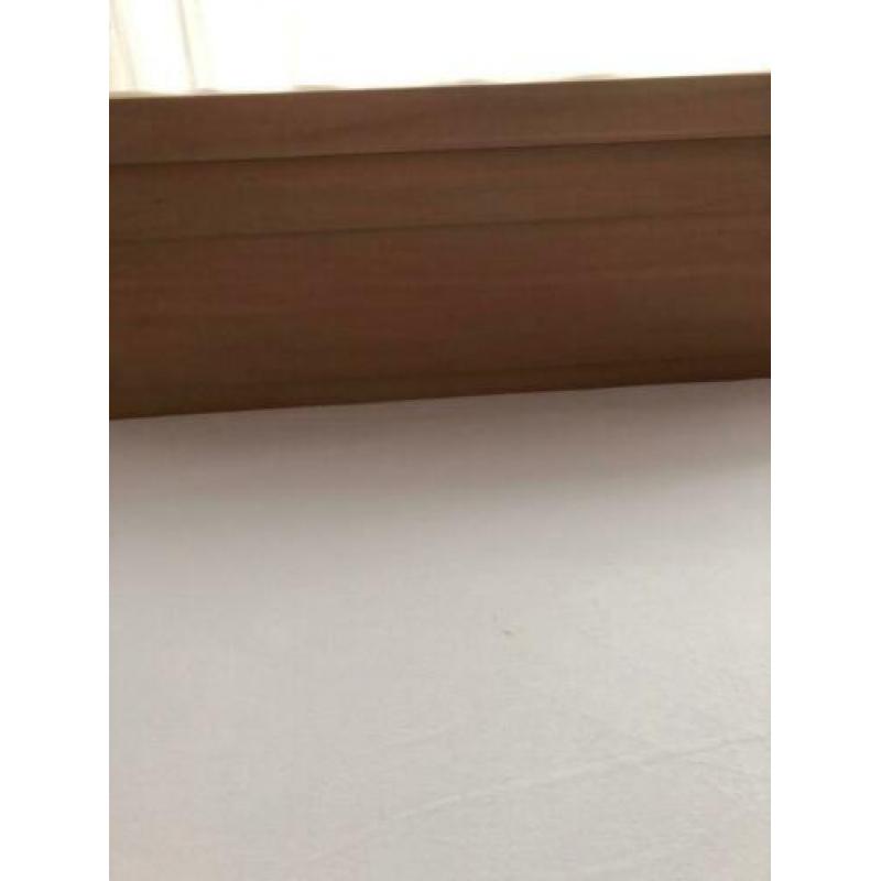 1-persoonsbed 90-200 beuken kleur inclusief matras en bodem