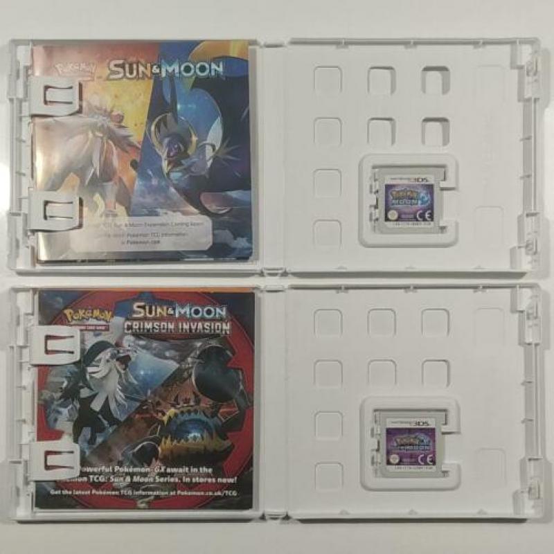 Pokémon MOON + ULTRA MOON (3DS spellen)