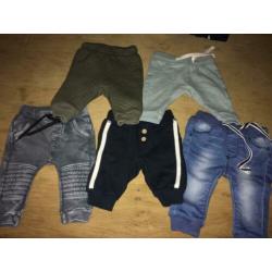 Kledingset jongen maat 50-56