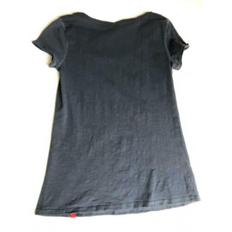 Nieuw blauw t shirt shirt topje maat 36 Esprit EDC Small