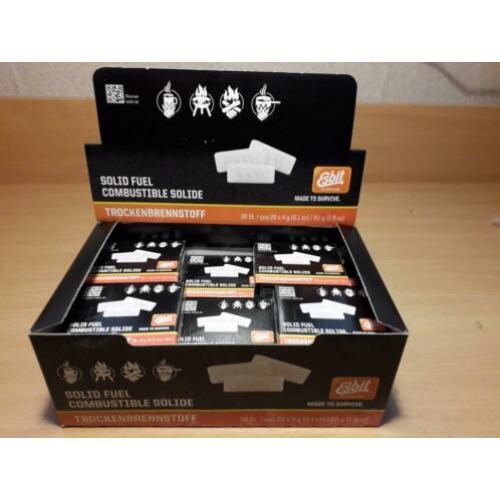 esbit droge brandstof tabletten voor wilesco