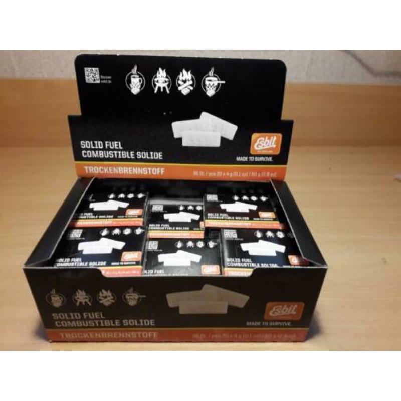 esbit droge brandstof tabletten voor wilesco