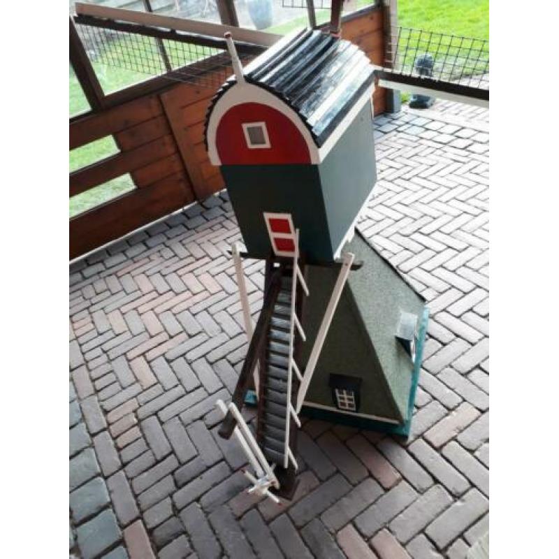 Zelf gemaakte molen