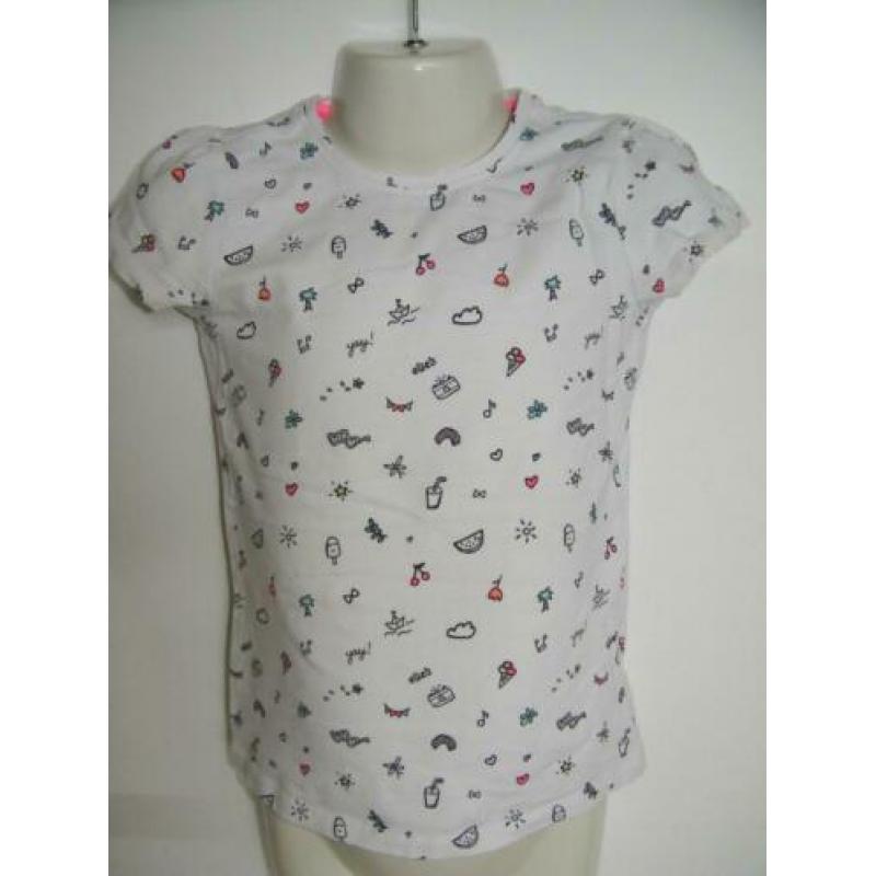 HEMA SUNNY DAY Meisjes Shirt Maat 122 / 128