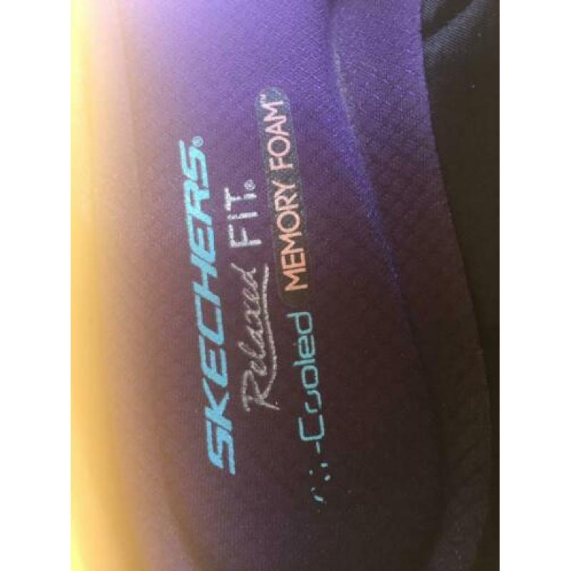 Sketchers ballerinas zwart mt36 1x gedragen??