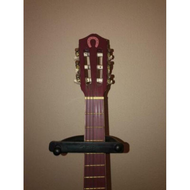 Gitaar handgemaakt incl. Standaard, boekhouder en afstemmer