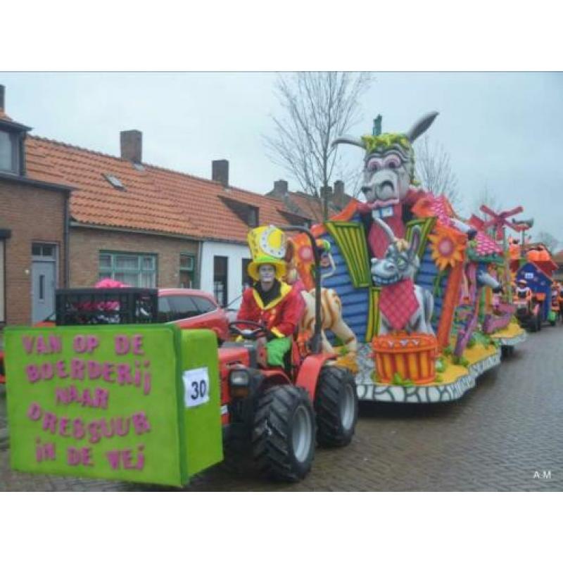 Te koop prachtige unieke Carnavalswagen!