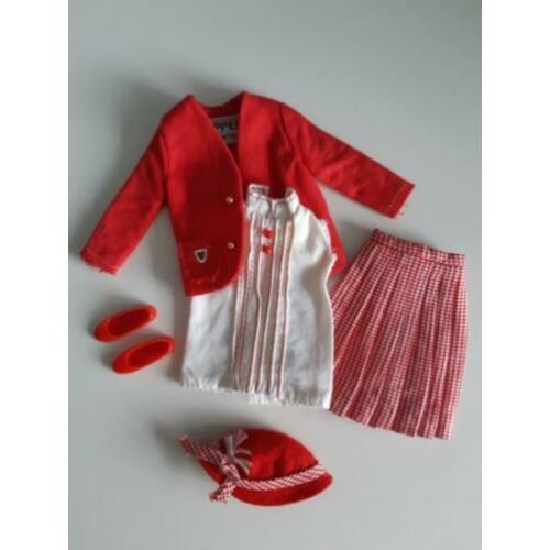 Barbie Skipper Set School Girl met hoedje zeer goed