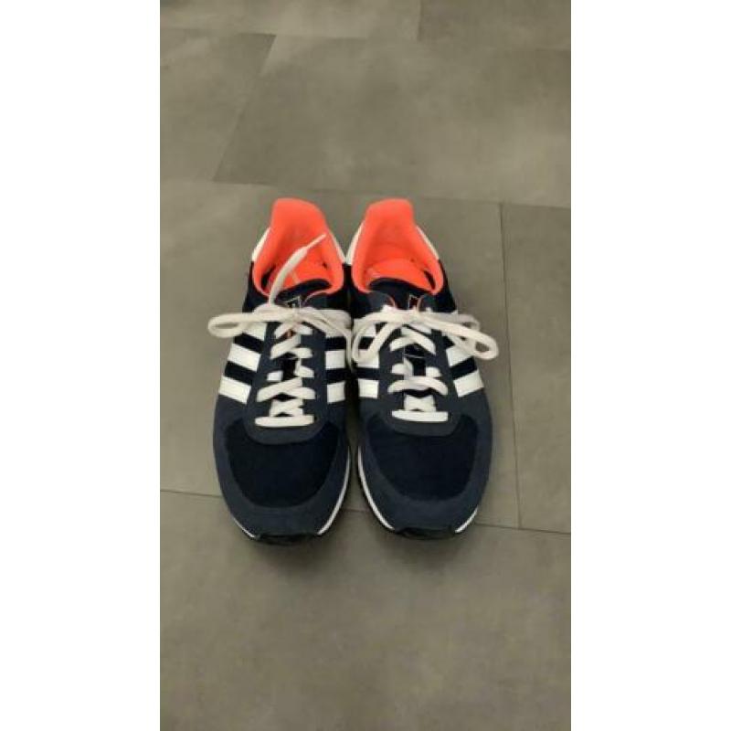 Adidas schoenen blauw roze maat 36 2/3