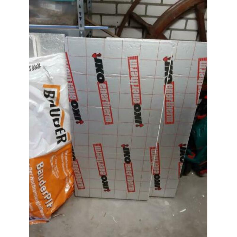 Te koop: PIR isolatie 6 platen 120x60x4