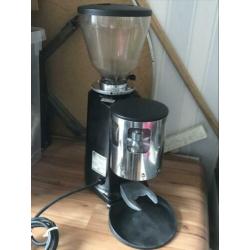 Mazzer Mini Man koffiemolen Italiaanse bonenmaler met doser