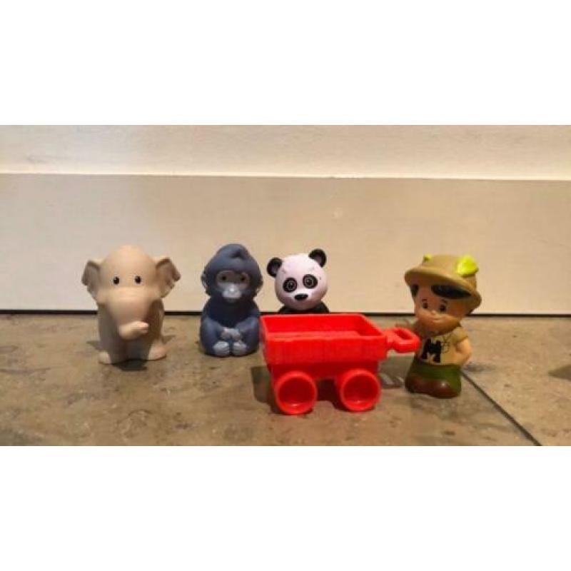 Little People Dieren Boomhut glijbaan 3 dieren ZGAN (€40)