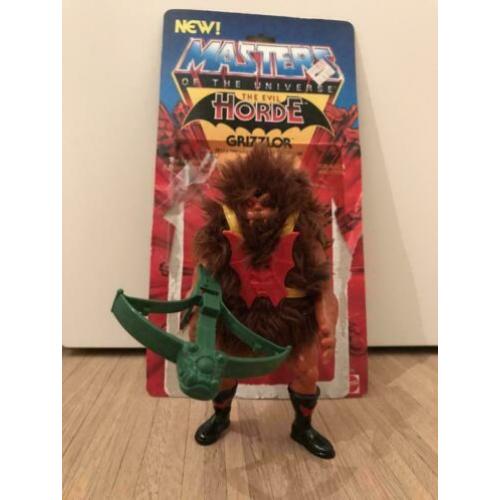 He-Man & MOTU, Grizzlor compleet + originele card back