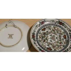 antiek Chinees Guldimari wandbord - 16 cm doorsnede - evt. 2