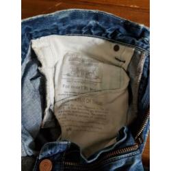 Blauwe skinny jeans van Levis, maat 38