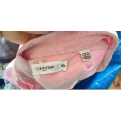 ZGAN top CALVIN KLEIN topje shirt tshirt polo roze M 38/40
