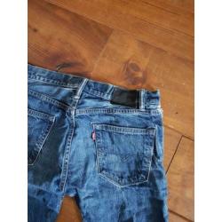 Blauwe skinny jeans van Levis, maat 38