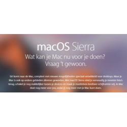 Installeer macOS Sierra 10.12.6 via USB-Stick zonder DVD OSX