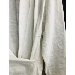 Cremekleurige linnen blouse van Weekend Max Mara mt 42