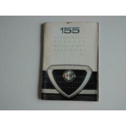 Instruktieboekjes + Accessoire boekjes Alfa Romeo 155