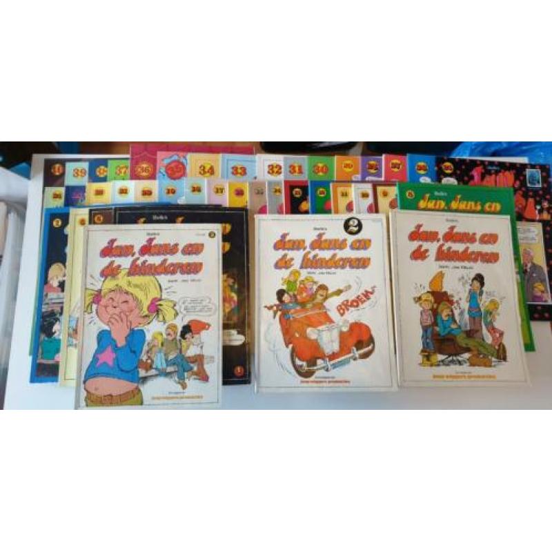 Serie van jan jans en de kinderen. 1 t/m 40