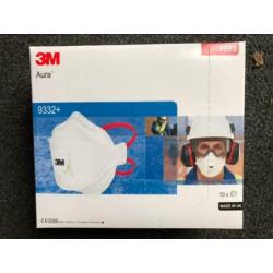 3M stofmasker 9332+ FFP3 mondkapjes 10 stuk