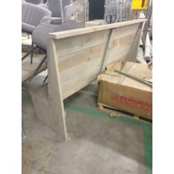 4x steigerhouten bank, voor binnen en buiten, zithoek,