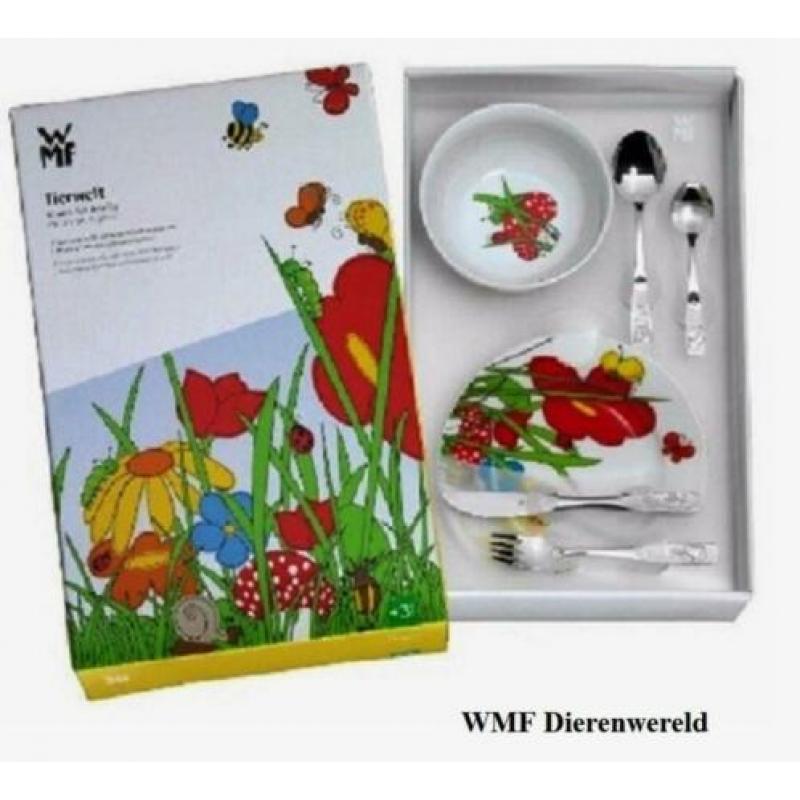 WMF kinderservies FROZEN, CARS, PRINCESS, SAFARI, DIEREN,