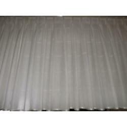 Vitrage 6 / b 2 x 140 cm h 90 cm