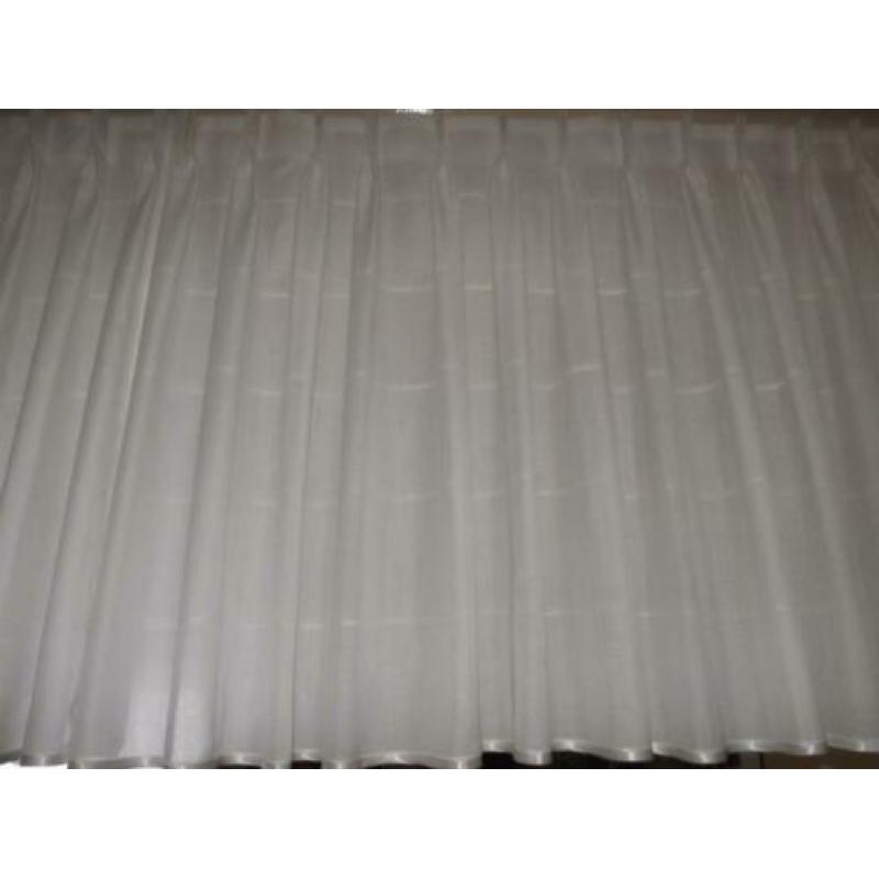 Vitrage 6 / b 2 x 140 cm h 90 cm