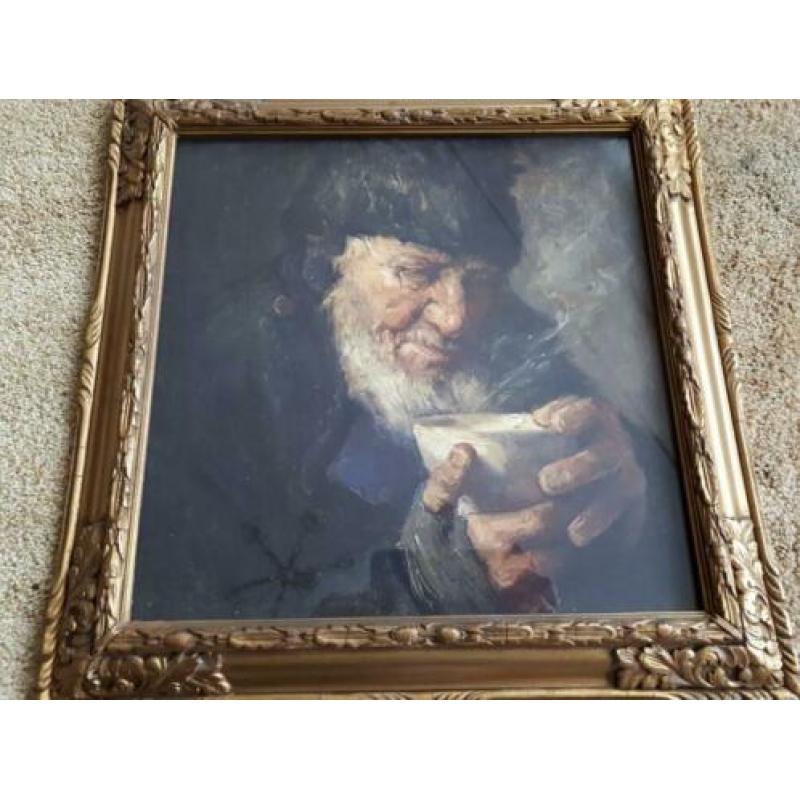 Mooi ingelijst schilderij