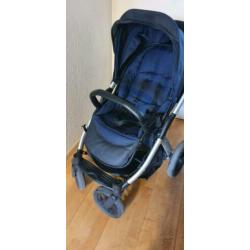 Mutsy Transit Kinderwagen 2-in-1 Deep Navy